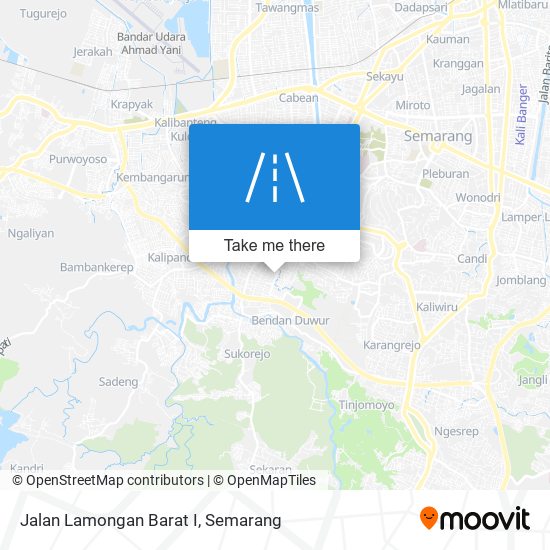 Jalan Lamongan Barat I map