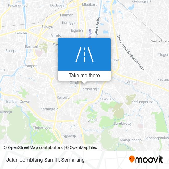 Jalan Jomblang Sari III map