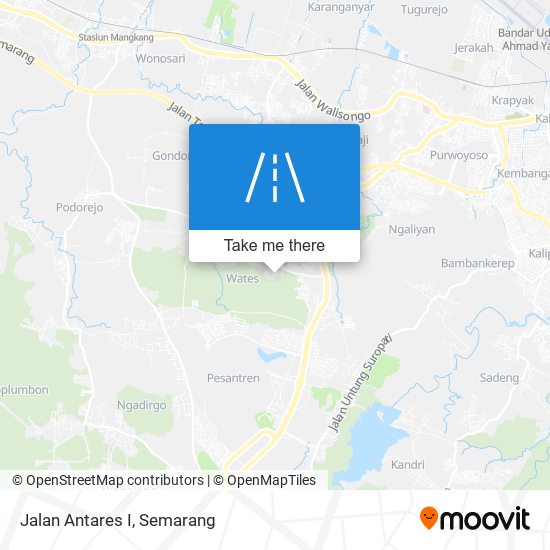 Jalan Antares I map