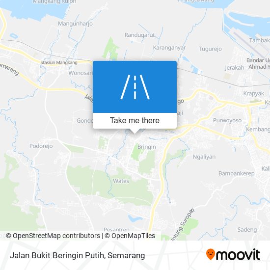 Jalan Bukit Beringin Putih map