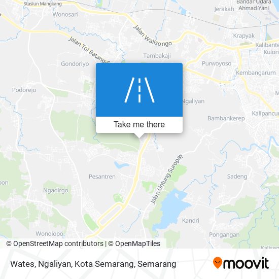 Wates, Ngaliyan, Kota Semarang map