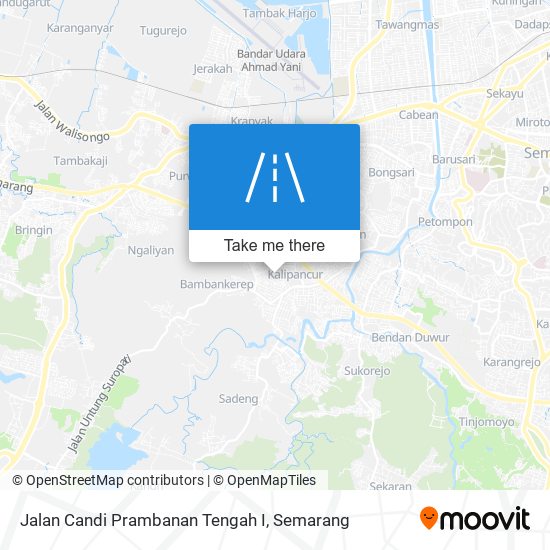 Jalan Candi Prambanan Tengah I map