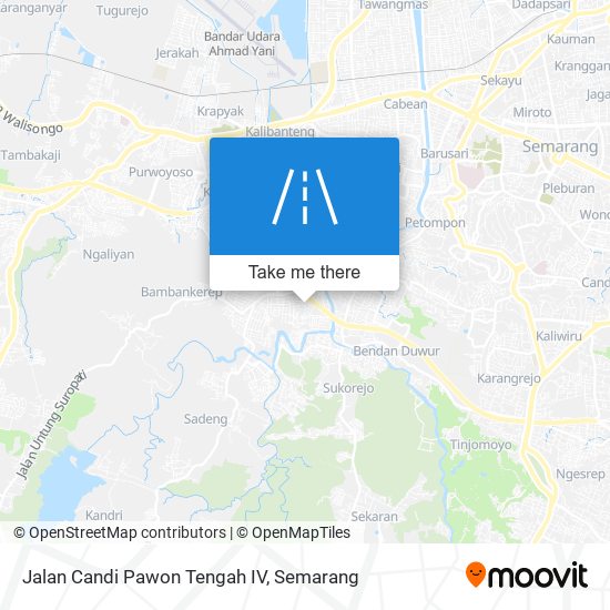 Jalan Candi Pawon Tengah IV map