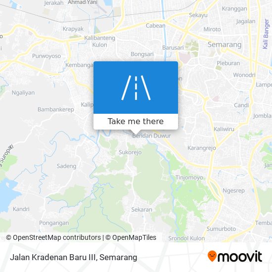 Jalan Kradenan Baru III map