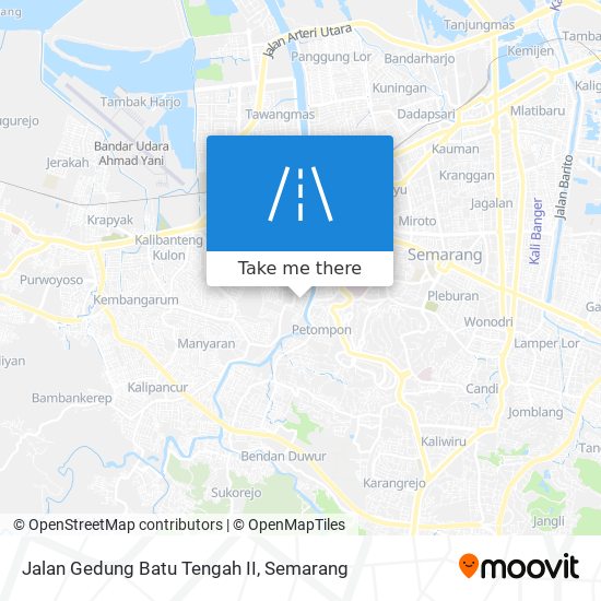 Jalan Gedung Batu Tengah II map