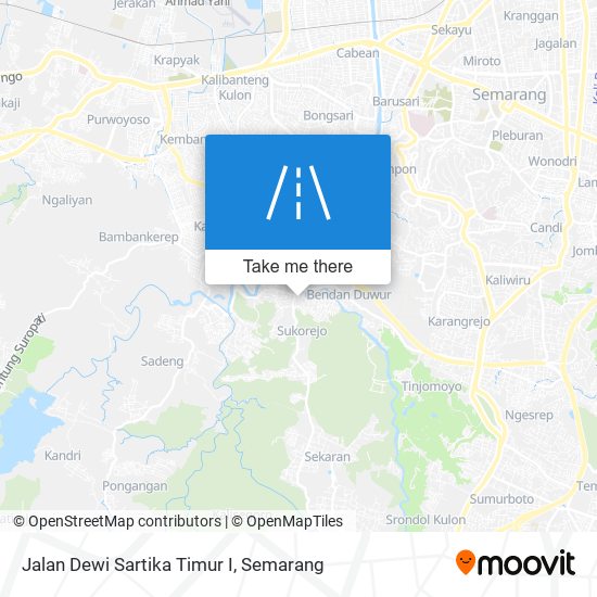 Jalan Dewi Sartika Timur I map