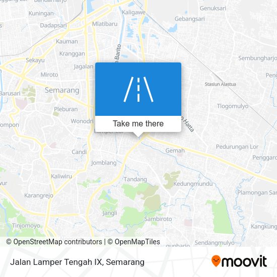 Jalan Lamper Tengah IX map