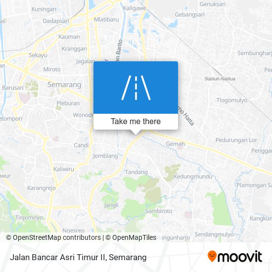 Jalan Bancar Asri Timur II map