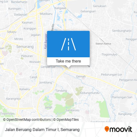 Jalan Beruang Dalam Timur I map