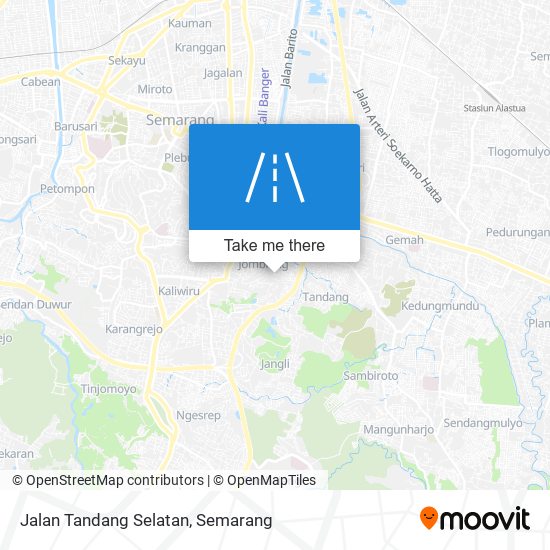 Jalan Tandang Selatan map