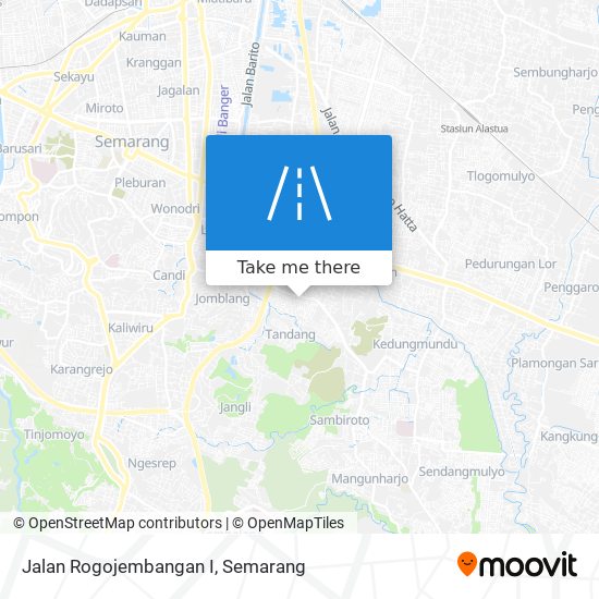 Jalan Rogojembangan I map