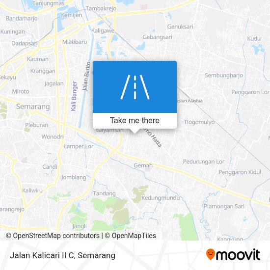 Jalan Kalicari II C map