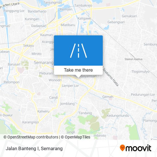 Jalan Banteng I map