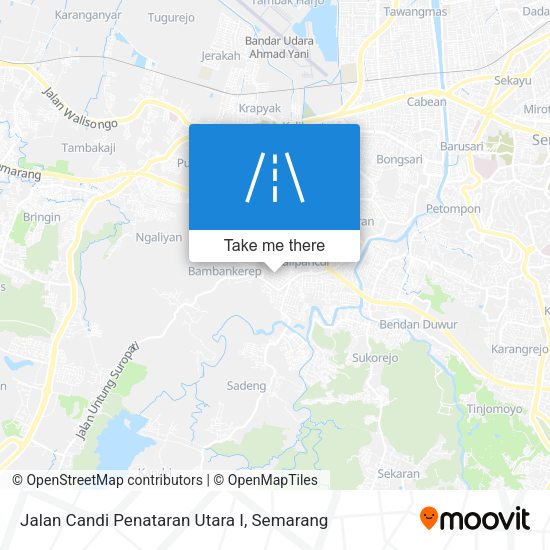 Jalan Candi Penataran Utara I map