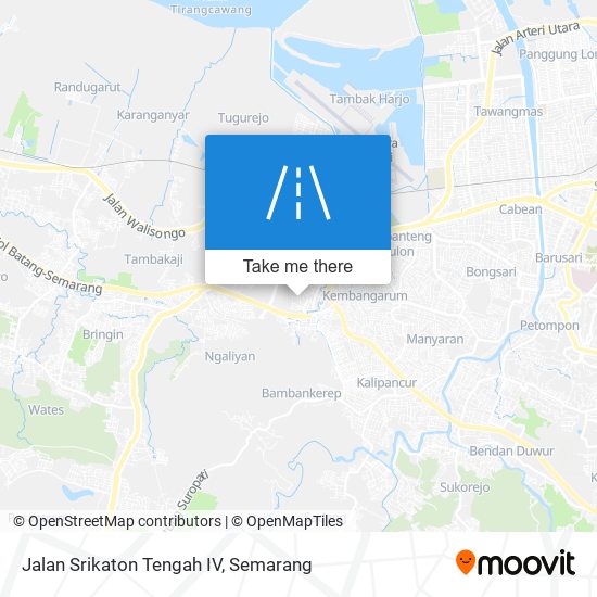 Jalan Srikaton Tengah IV map