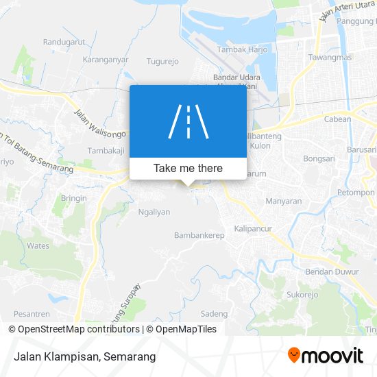 Jalan Klampisan map