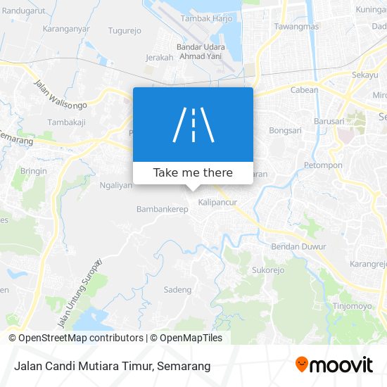 Jalan Candi Mutiara Timur map