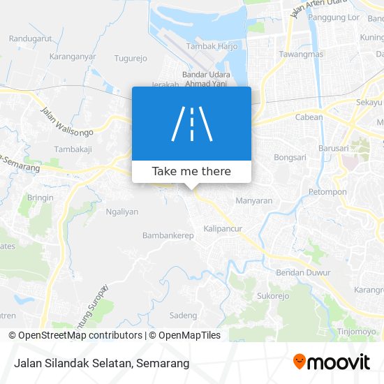 Jalan Silandak Selatan map