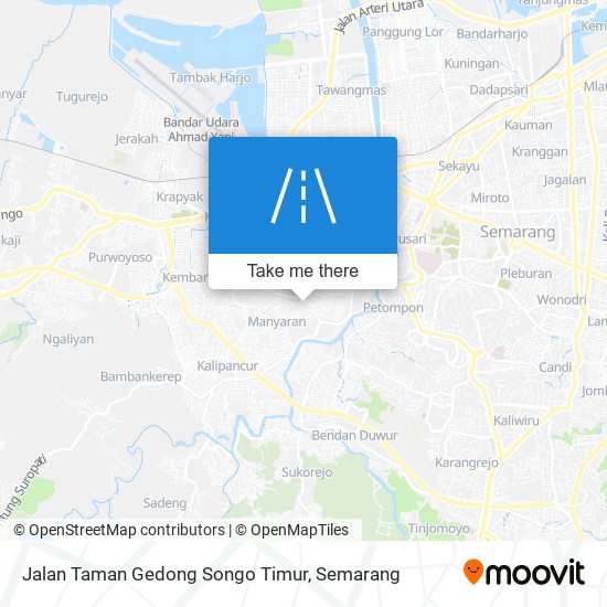 Jalan Taman Gedong Songo Timur map