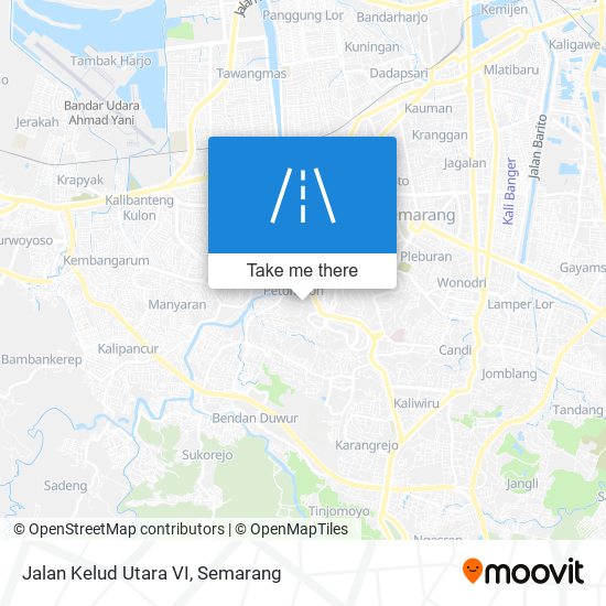 Jalan Kelud Utara VI map