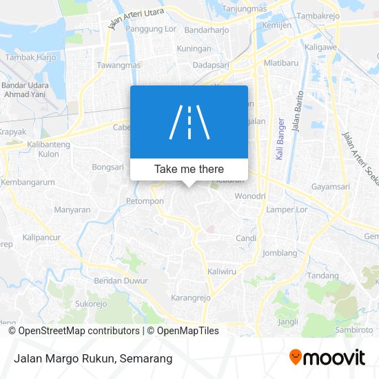 Jalan Margo Rukun map