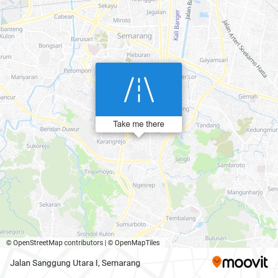 Jalan Sanggung Utara I map