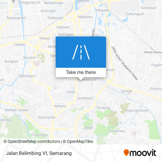 Jalan Belimbing VI map