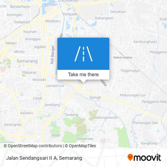 Jalan Sendangsari II A map