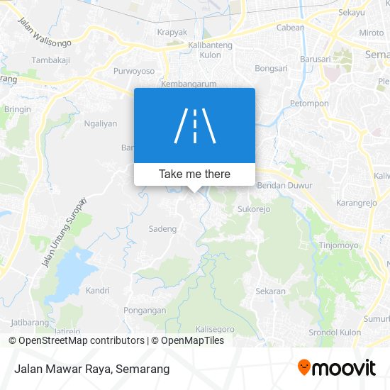 Jalan Mawar Raya map