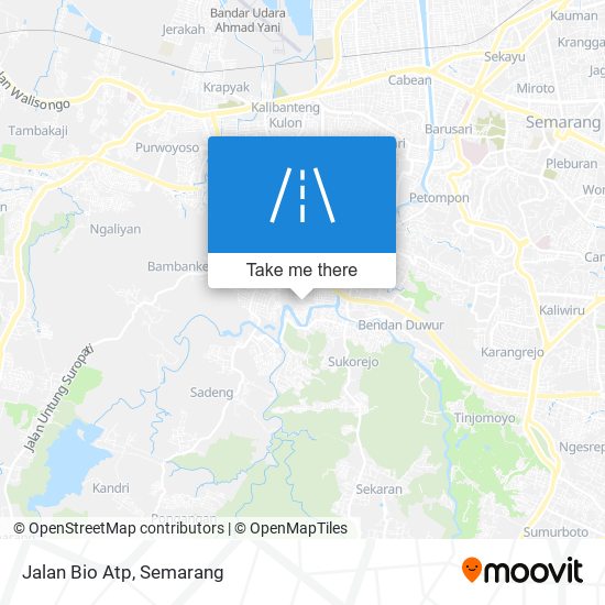 Jalan Bio Atp map