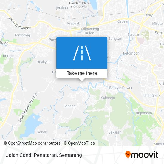 Jalan Candi Penataran map
