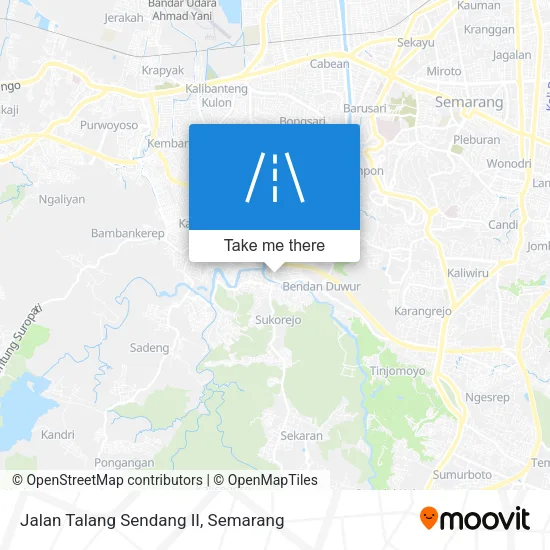 Jalan Talang Sendang II map