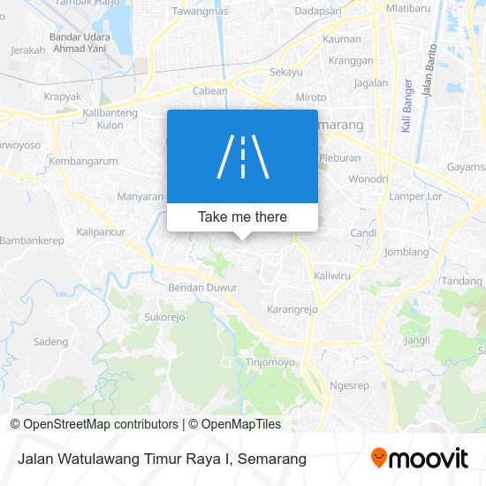 Jalan Watulawang Timur Raya I map