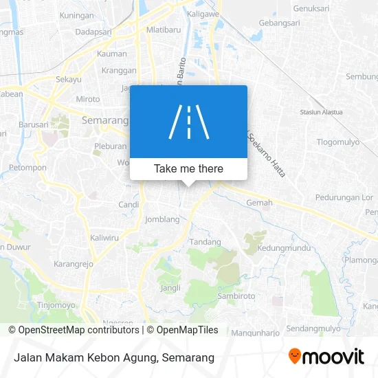 Jalan Makam Kebon Agung map