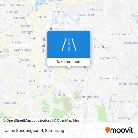 Jalan Sendangsari II map