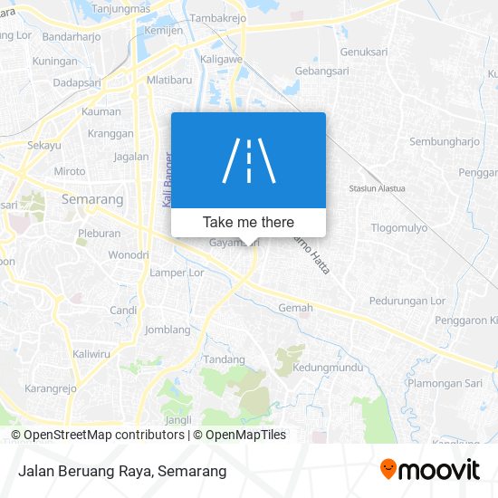 Jalan Beruang Raya map