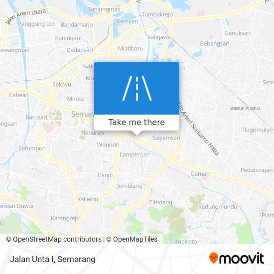 Jalan Unta I map