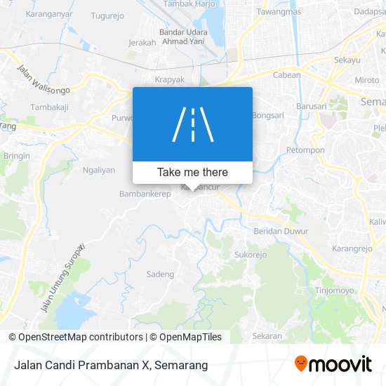 Jalan Candi Prambanan X map