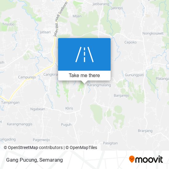 Gang Pucung map