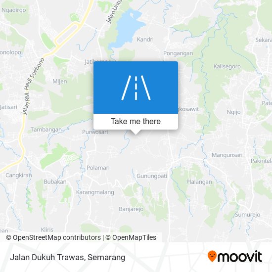 Jalan Dukuh Trawas map