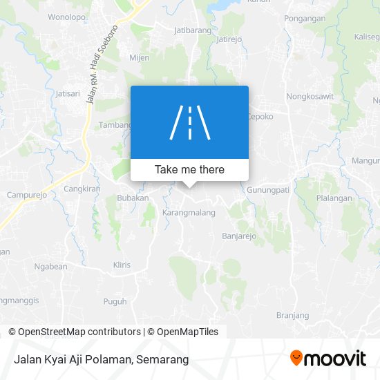 Jalan Kyai Aji Polaman map