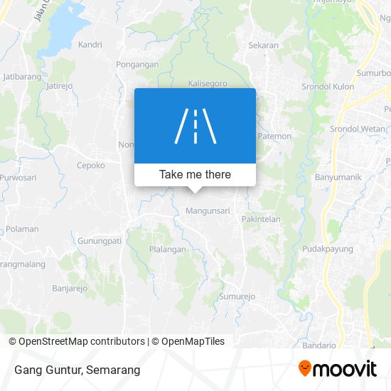 Gang Guntur map