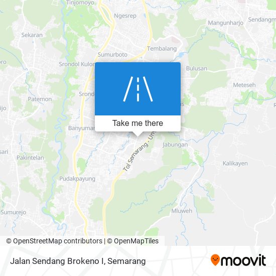 Jalan Sendang Brokeno I map