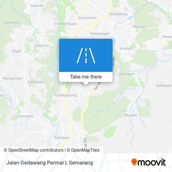 Jalan Gedawang Permai I map
