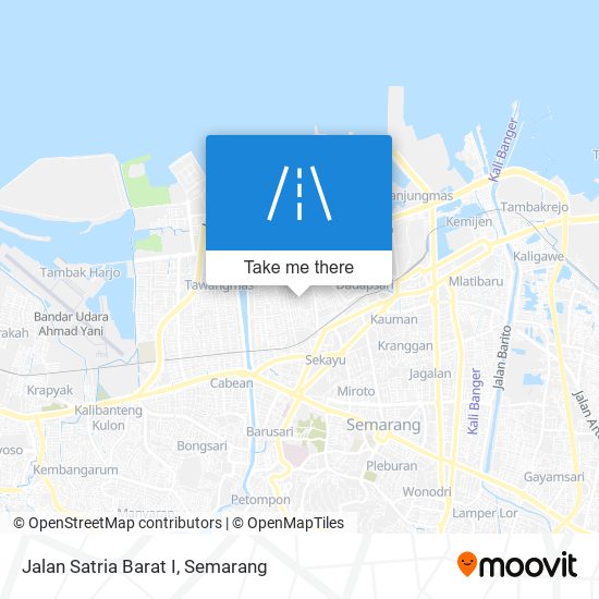 Jalan Satria Barat I map