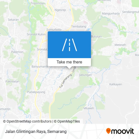 Jalan Glintingan Raya map