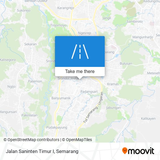 Jalan Saninten Timur I map