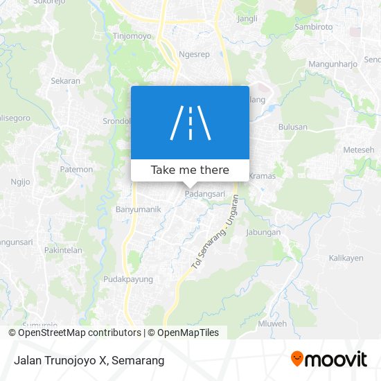 Jalan Trunojoyo X map