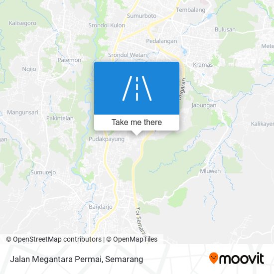 Jalan Megantara Permai map