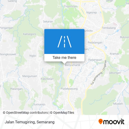 Jalan Temugiring map